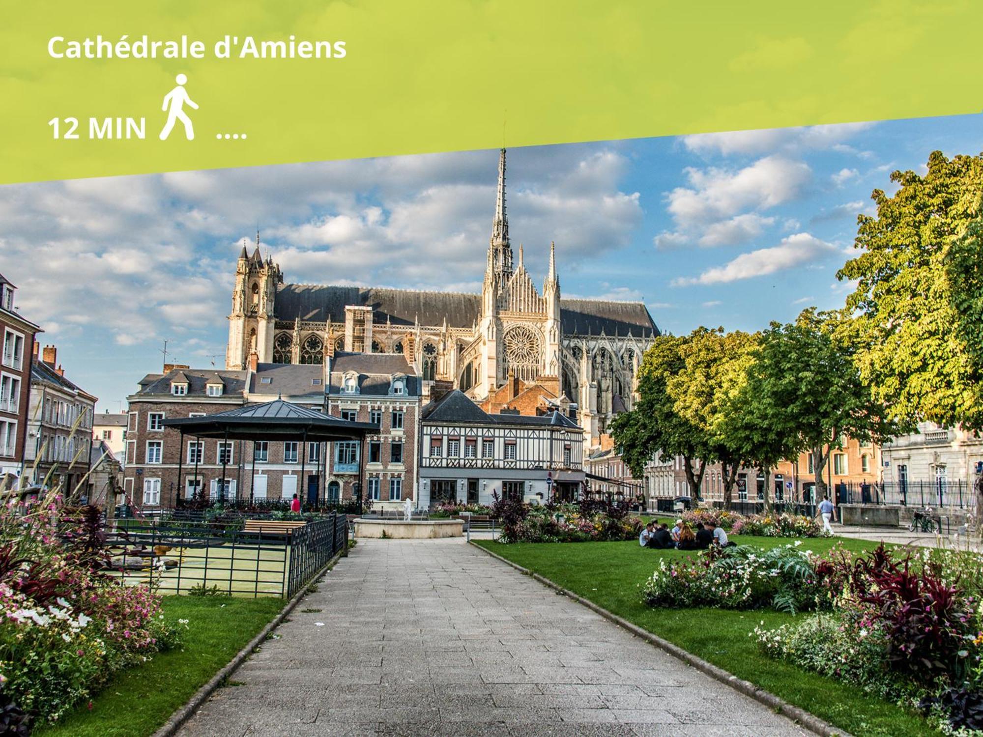 Maison 3Ch - Cinema - Game Room - Parking - Gare Amiens Exterior foto